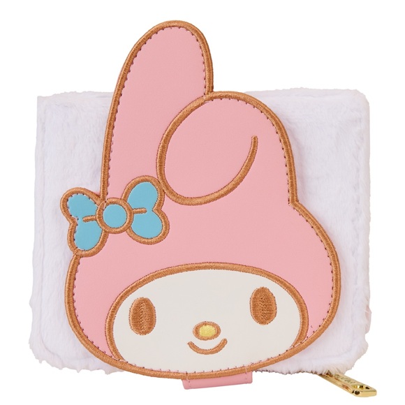 Loungefly- Sanrio My Melody Plush Set of Mini Backpack and Bifold Wallet - Picture 9 of 16